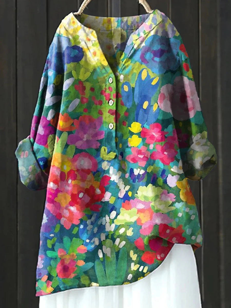 Camisa de inspiración vintage