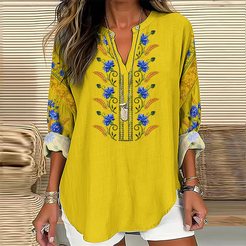 Blusa de inspiración vintage