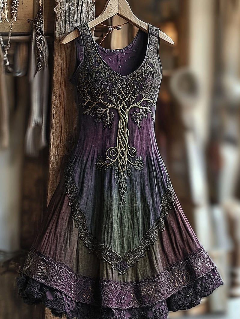 Vestido de estilo vintage atemporal