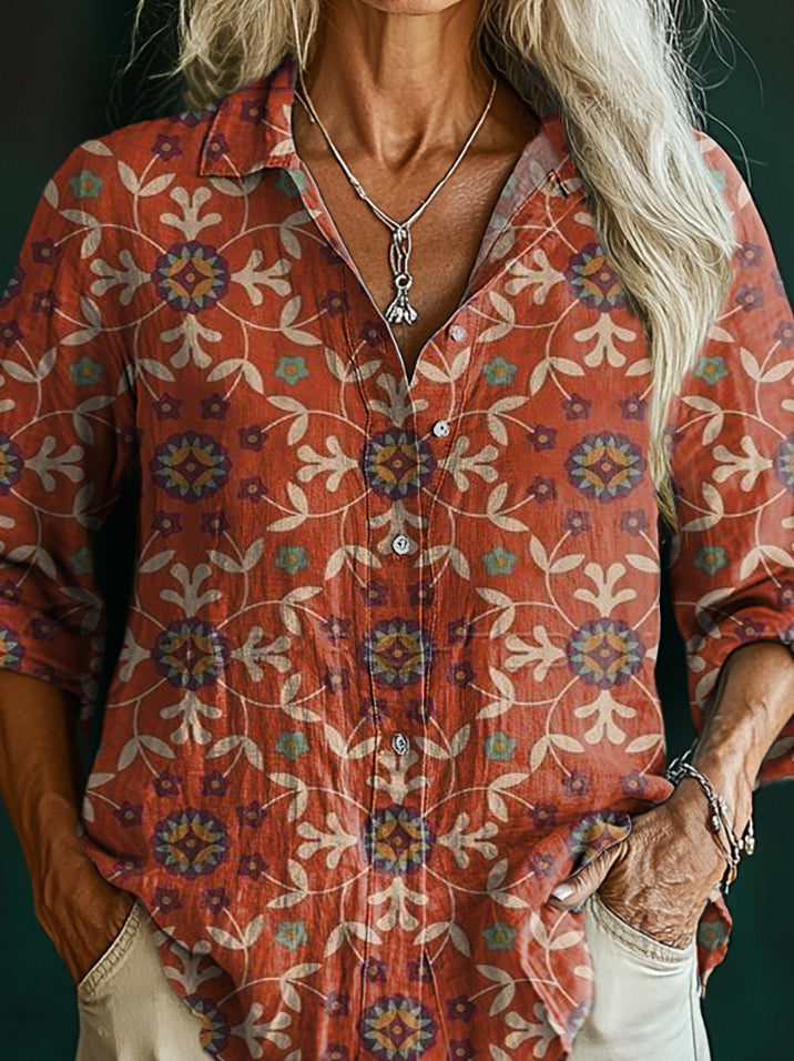 Camisa de diseño cuidado