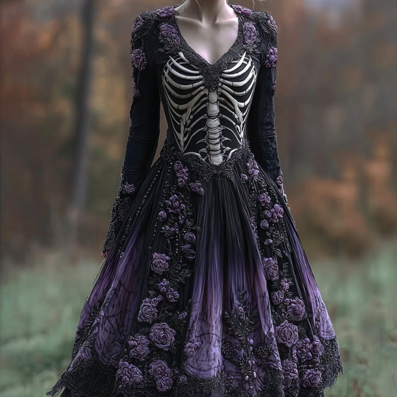 Vestido de inspiración vintage