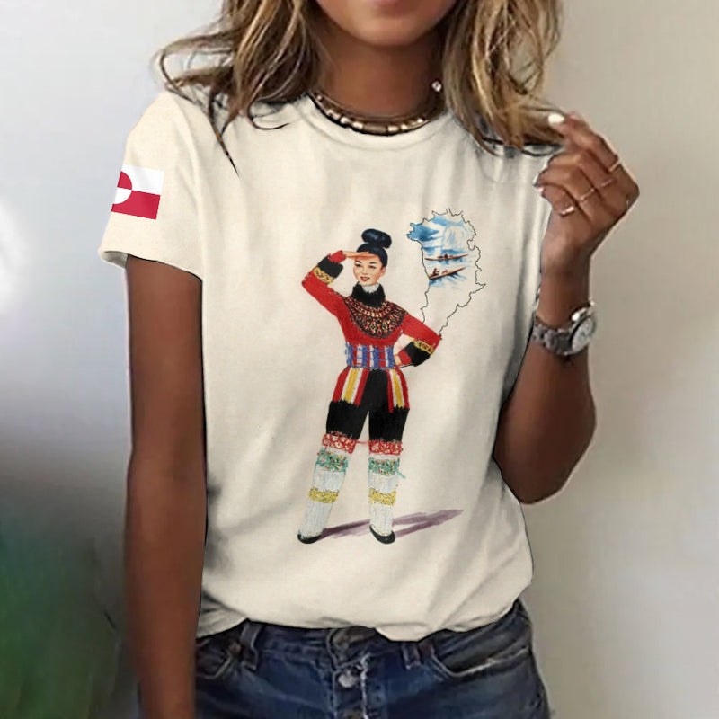 Camiseta bellamente confeccionado