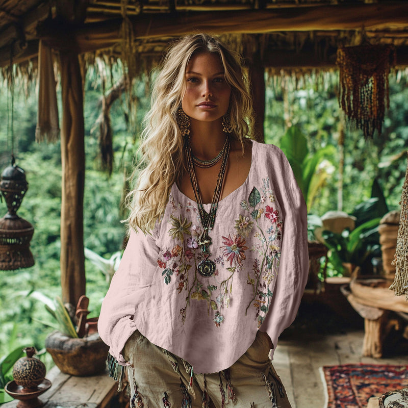 Blusa vintage clásico