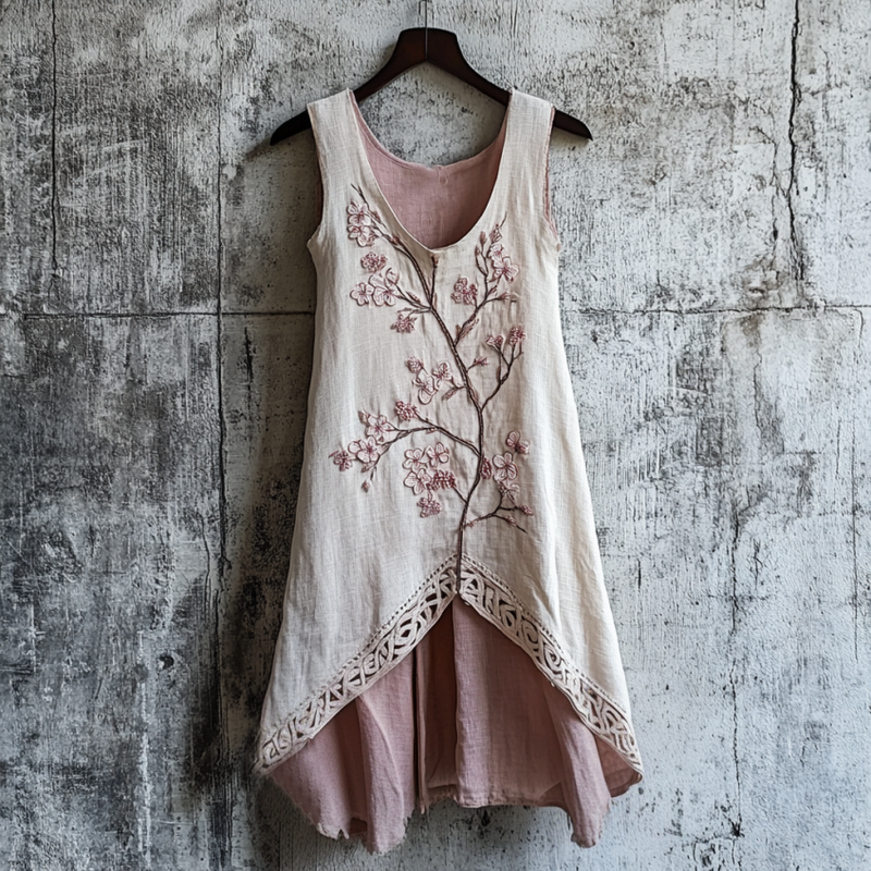 Vestido de diseño cuidado