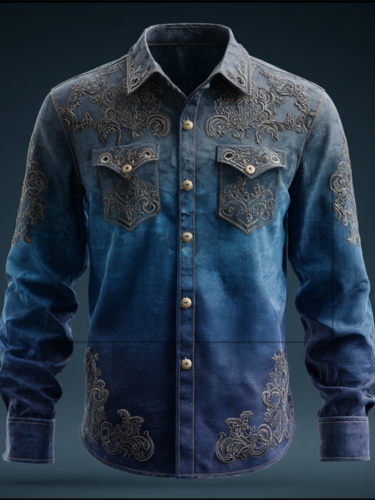 Camisa de inspiración vintage