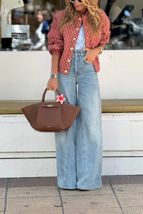 Chaqueta de inspiración vintage