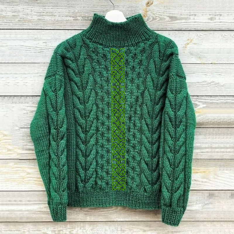 Suéter de estilo vintage atemporal