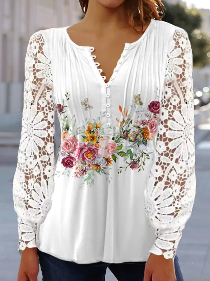 Camisa de diseño cuidado