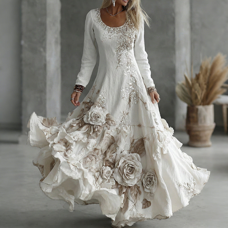 Vestido de estilo vintage atemporal