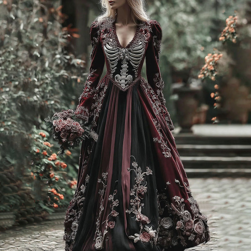 Vestido de estilo vintage atemporal