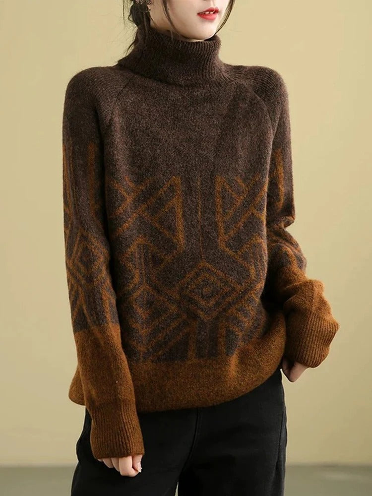 CM | MW - Jersey de punto con cuello alto