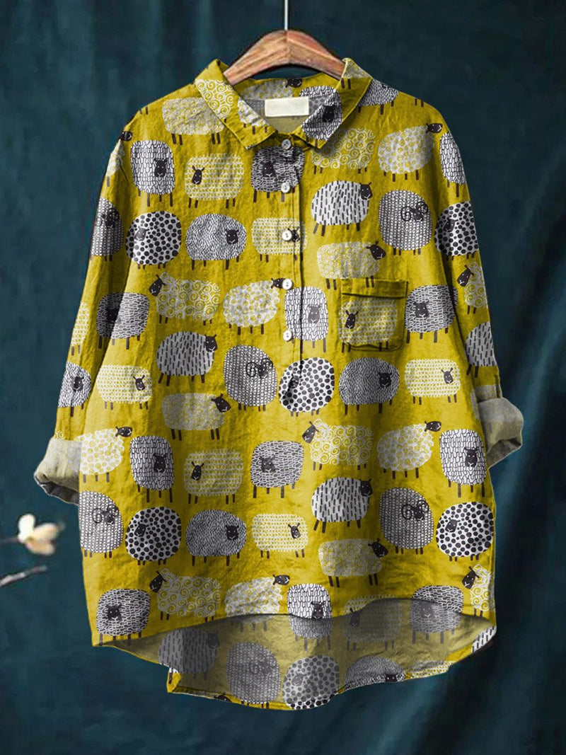 Camisa de diseño cuidado
