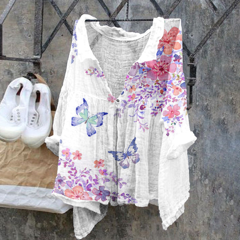 Camisa de estilo vintage atemporal