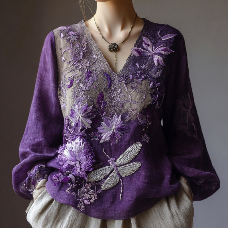 Camisa de inspiración vintage