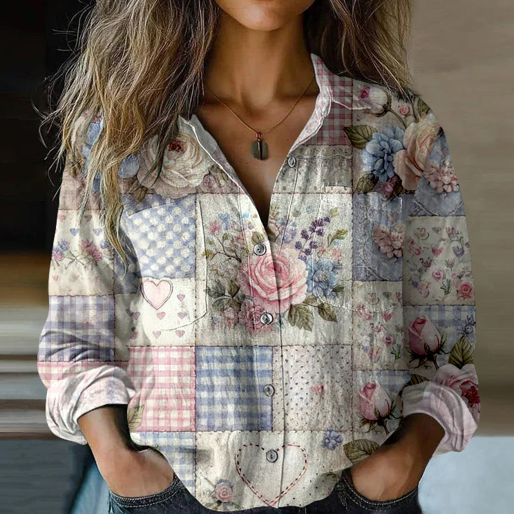 Camisa de diseño cuidado