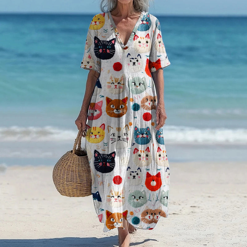 Vestido de diseño cuidado