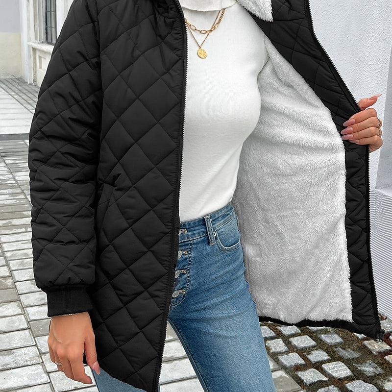 CM | Chaqueta acolchada con cremallera