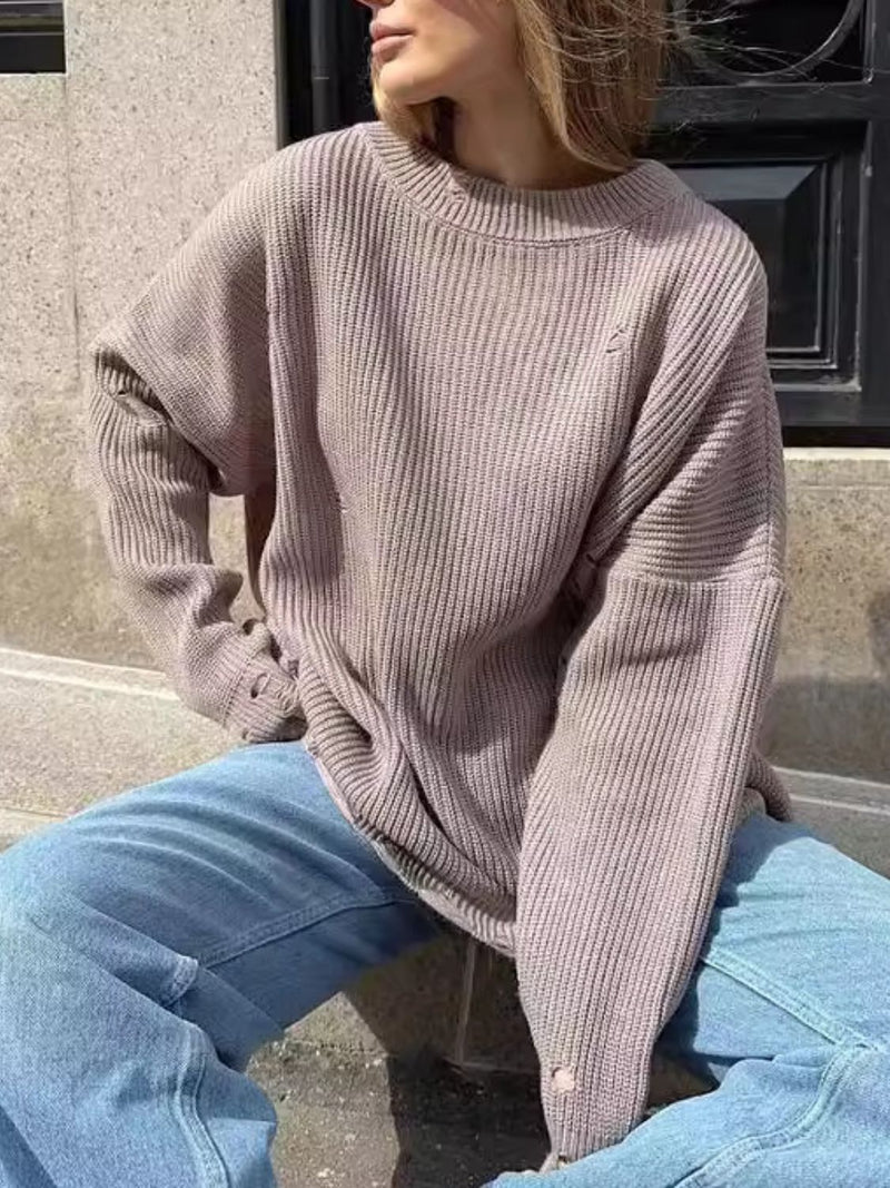 Suéter de estilo vintage atemporal
