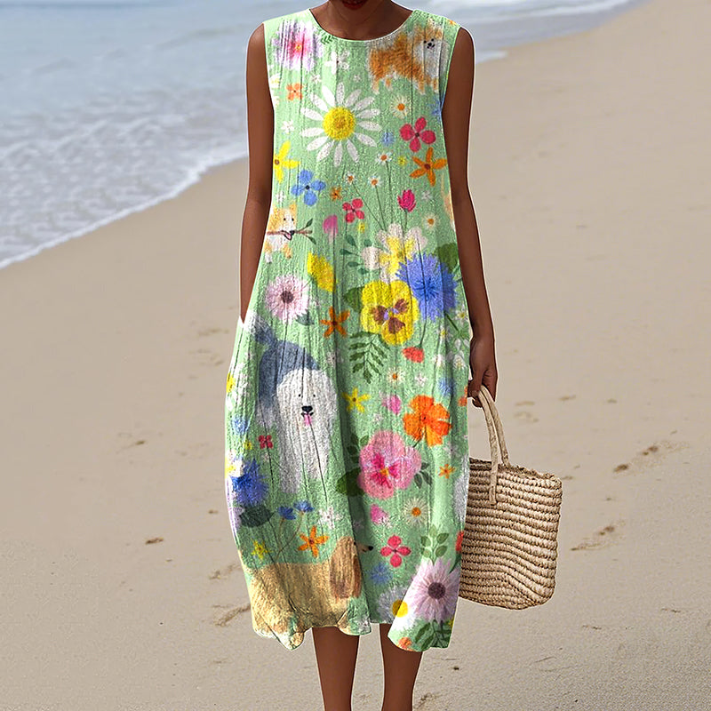 Vestido de inspiración vintage