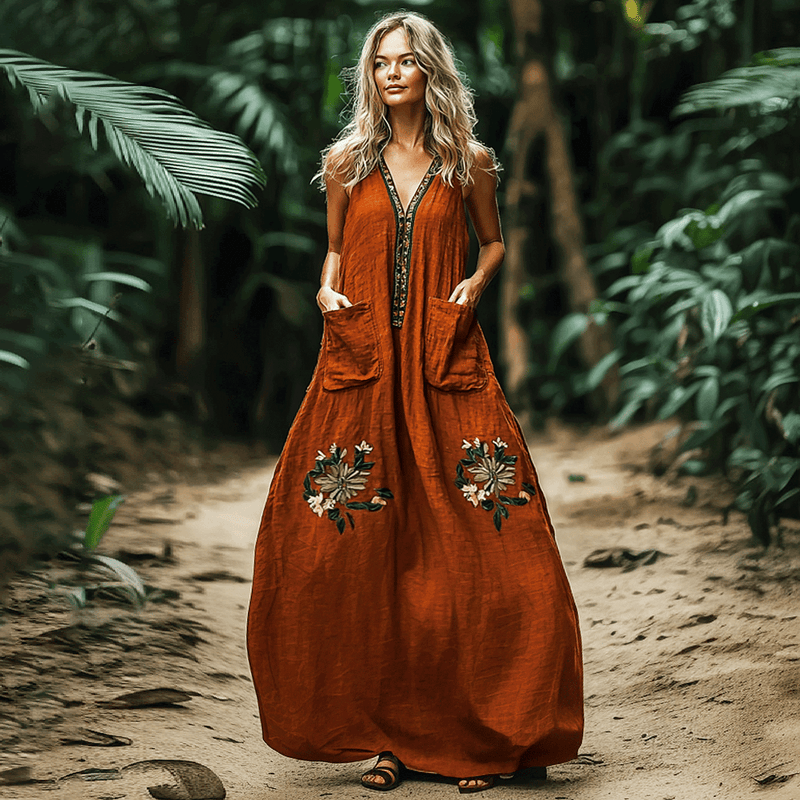Vestido de diseño cuidado
