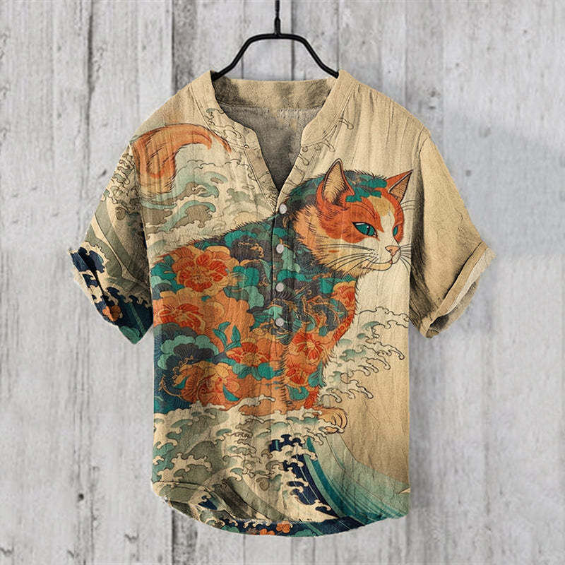 Camisa de inspiración vintage