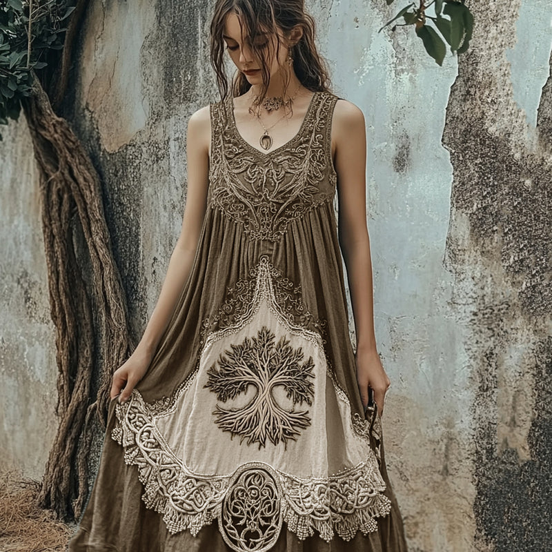 Vestido vintage clásico
