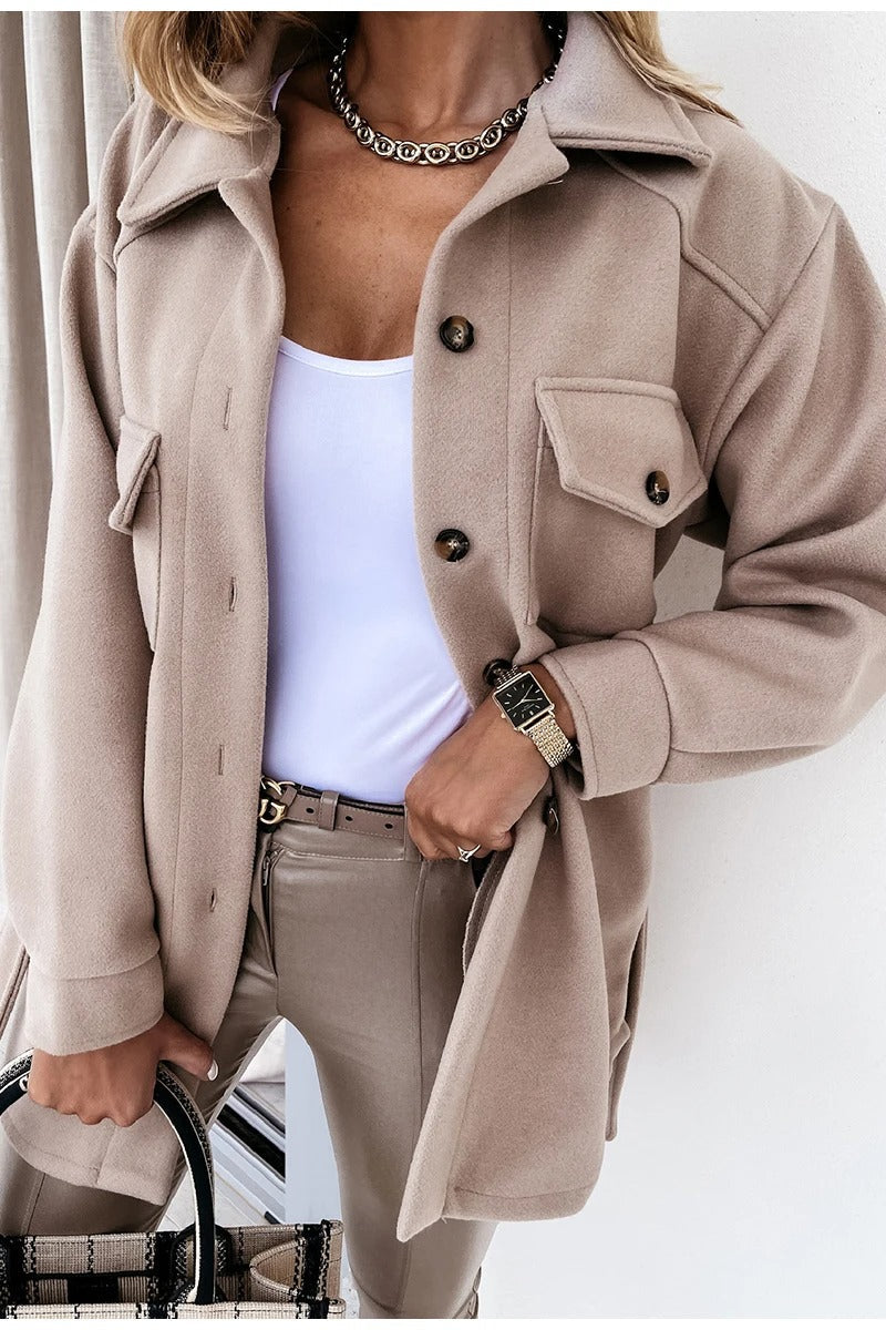 Chaqueta de diseño clásico