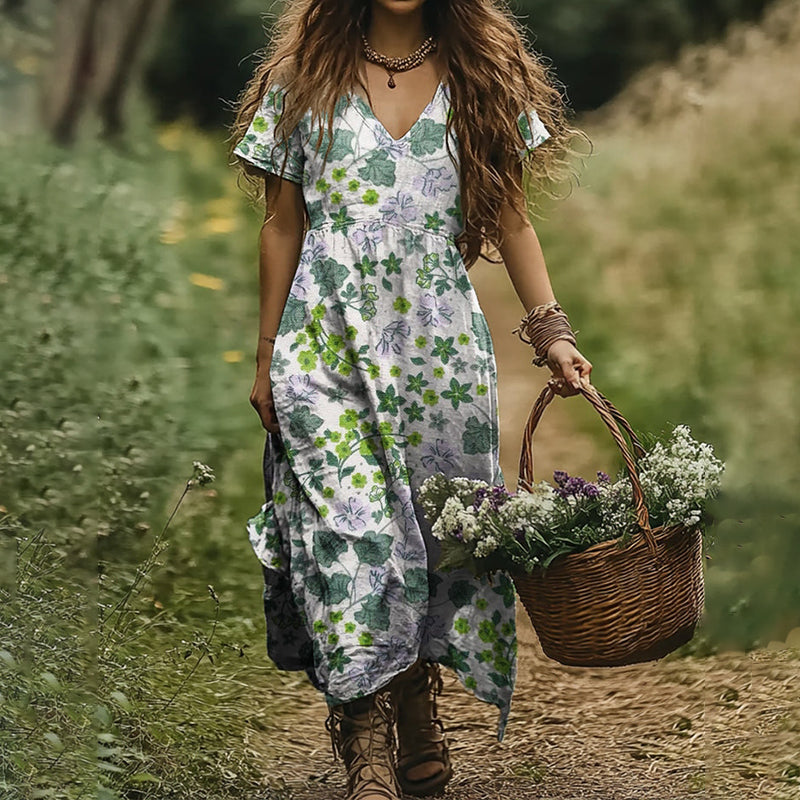 Vestido vintage clásico
