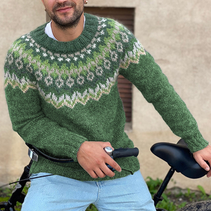 Suéter de diseño clásico