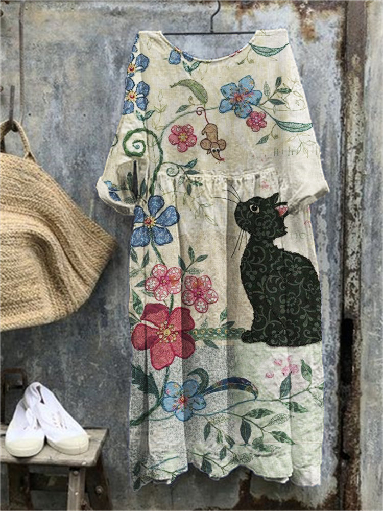 Vestido de estilo vintage atemporal