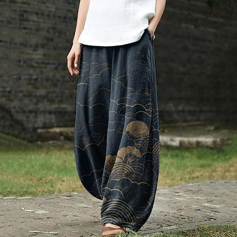 Pantalones de diseño elegante