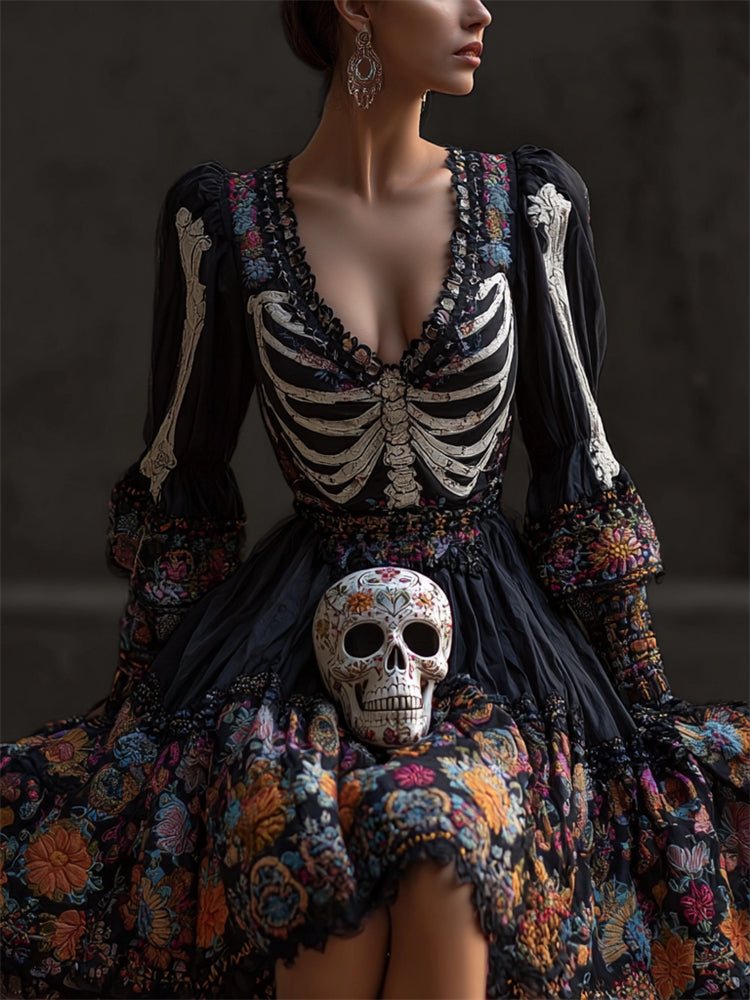 Vestido de estilo vintage atemporal