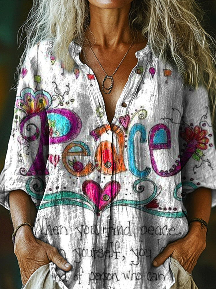 Camisa bellamente confeccionado
