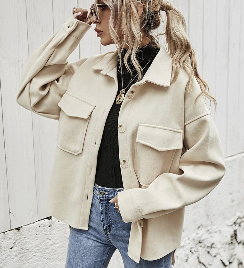 Chaqueta de diseño cuidado