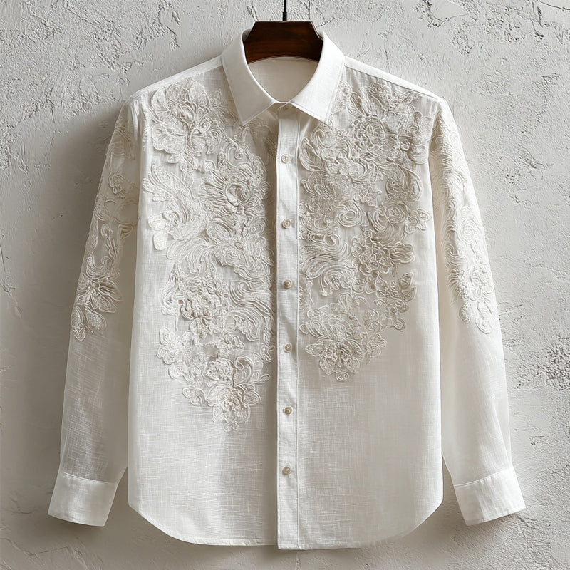 Camisa bellamente confeccionado