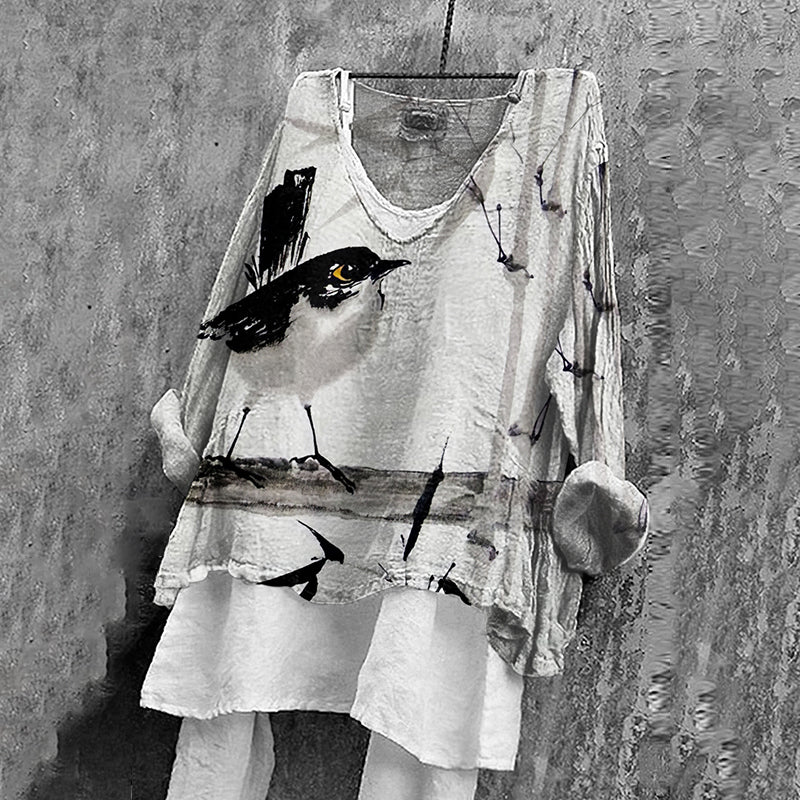 Blusa vintage clásico