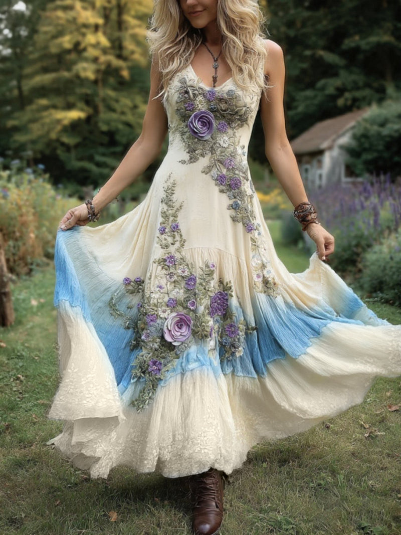 Vestido de inspiración vintage