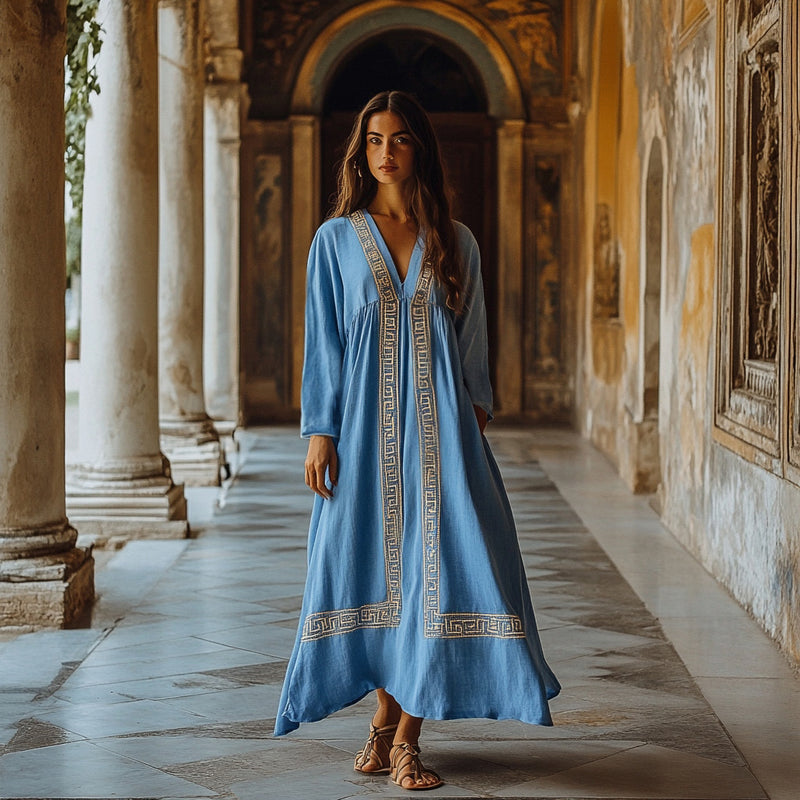 Vestido de estilo vintage atemporal