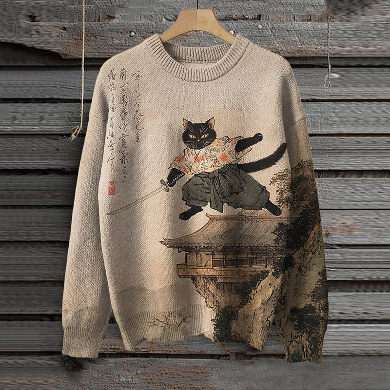 Suéter de estilo vintage atemporal