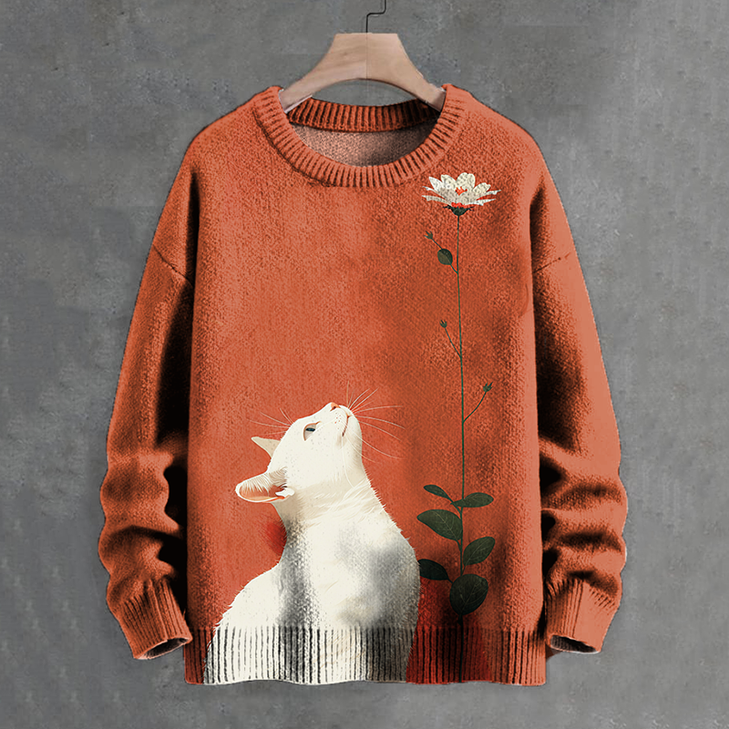 Suéter de inspiración vintage