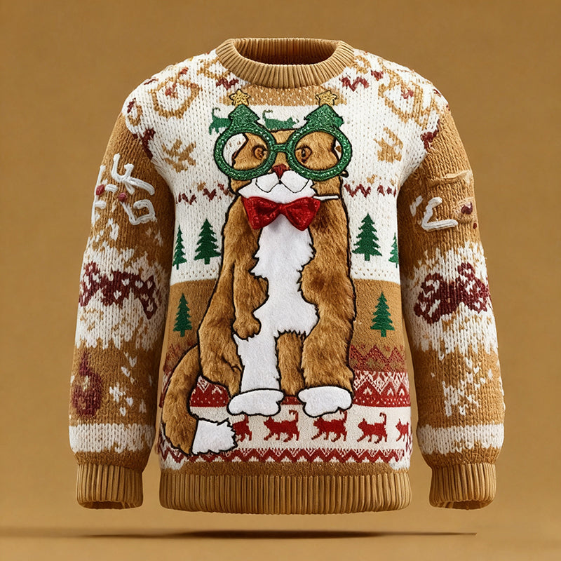 Suéter de estilo vintage atemporal