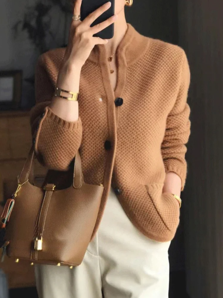 Abrigo de estilo vintage atemporal
