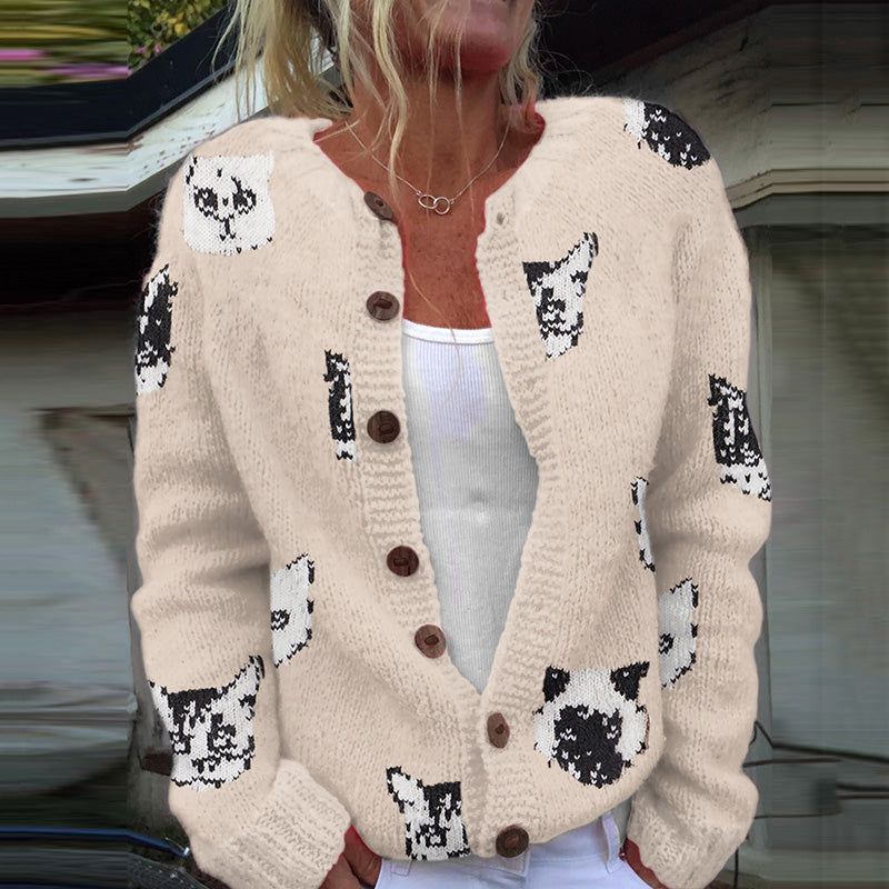Suéter de estilo vintage atemporal