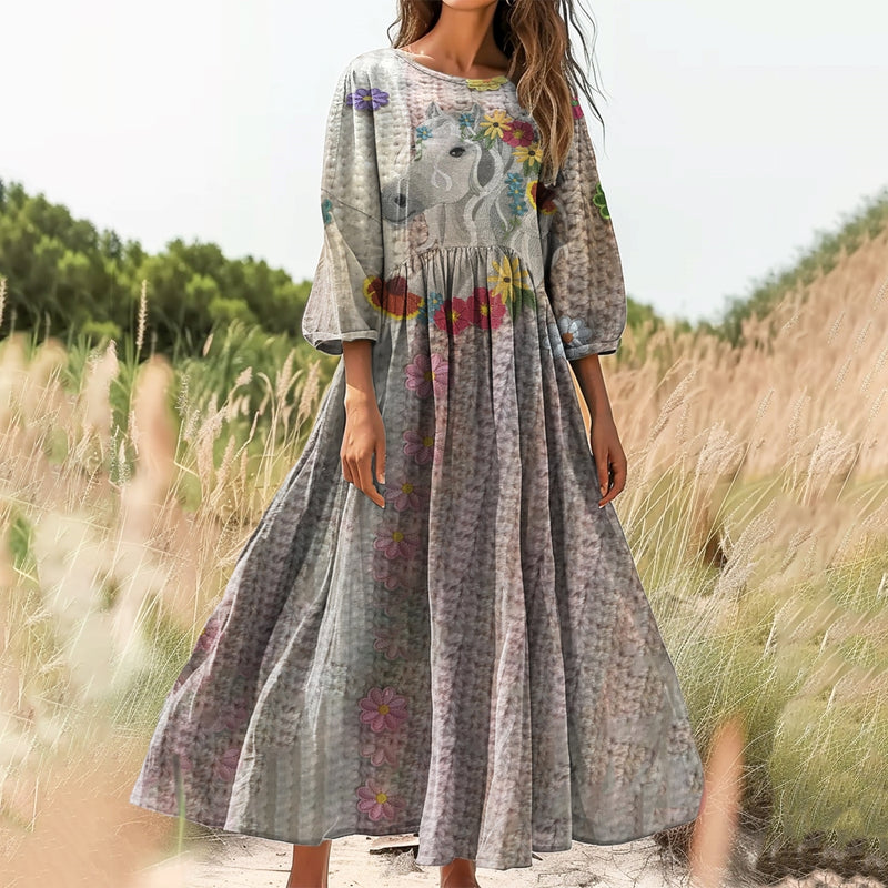 Vestido de estilo vintage atemporal