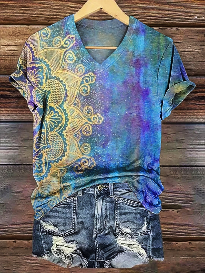 Camiseta de diseño cuidado