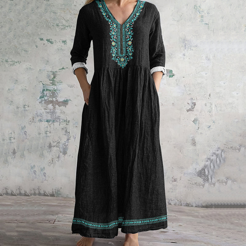 Vestido de estilo vintage atemporal