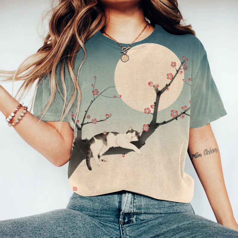 Camiseta de inspiración vintage