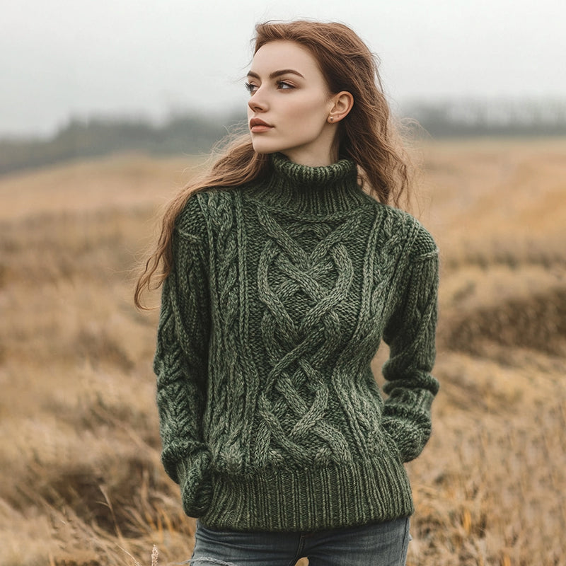 Suéter de estilo vintage atemporal