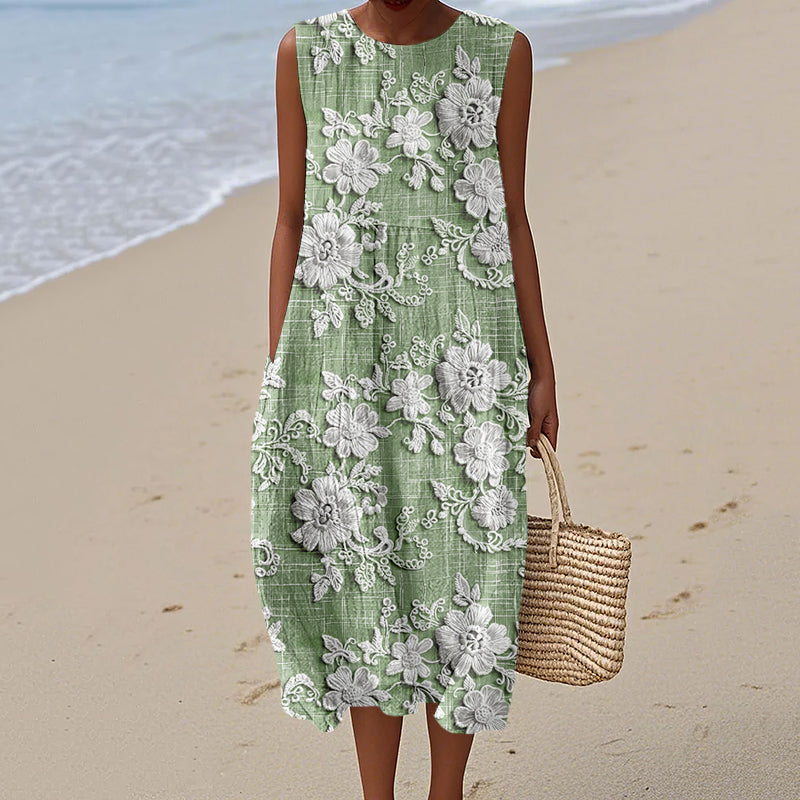 Vestido de estilo vintage atemporal
