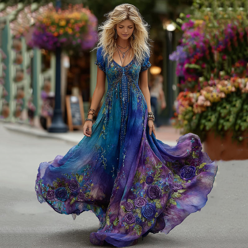 Vestido de inspiración vintage